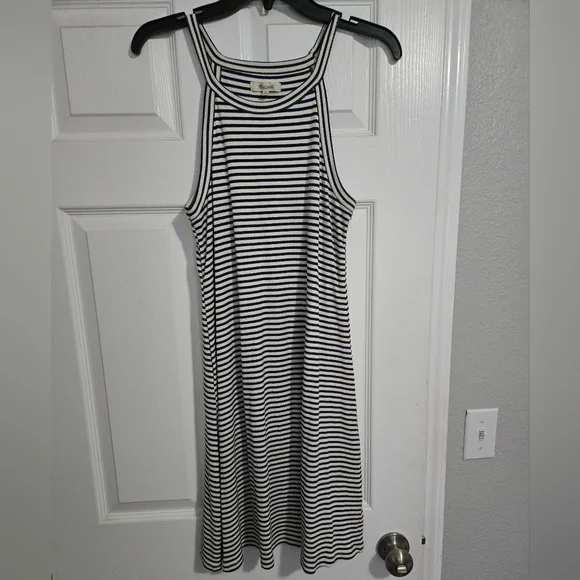 Madewell stretchy midi sundress, sz medium - Picture 4 of 6